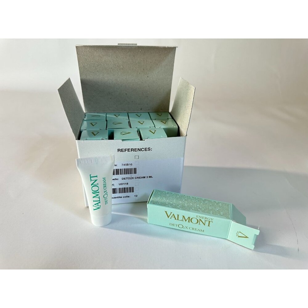 Valmont Energy DETO2X Face Cream 3ml x 12 pcs SAMPLES IN BOX